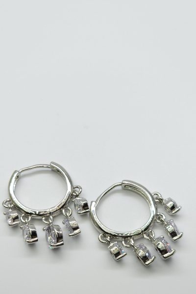 Silver Shakira Küpe
