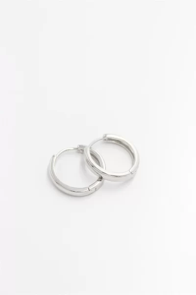 Silver Halka Küpe