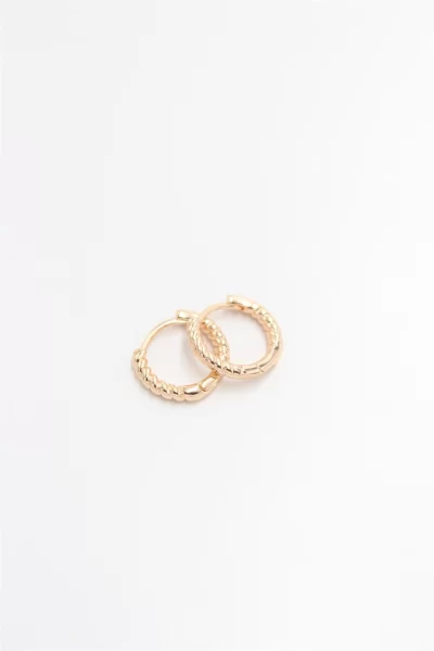 Gold Halka Küpe