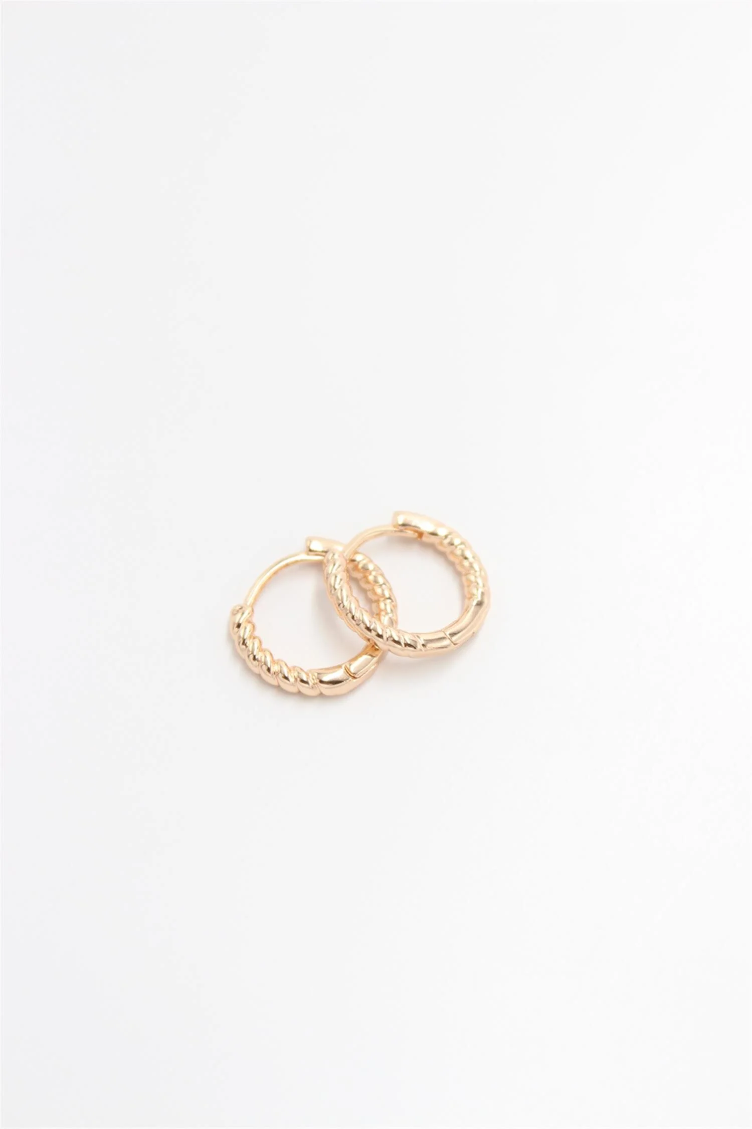 Gold Halka Küpe