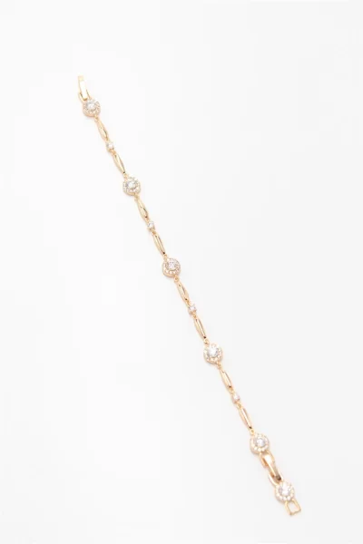 Gold Taşlı Bileklik