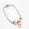 Silver Pembe Vip Kelepçe