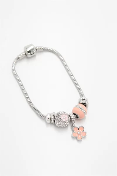 Silver Pembe Vip Kelepçe