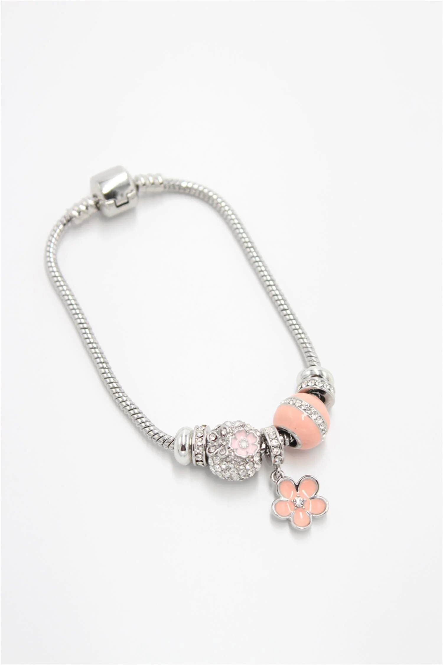 Silver Pembe Vip Kelepçe